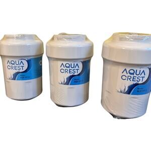 Aqua Crest Water Filter AQF-FF13 Refrigerator Filter 3 Pack Original Sealed NEW